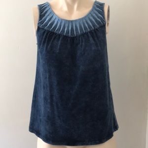 Skies are Blue embroidered top